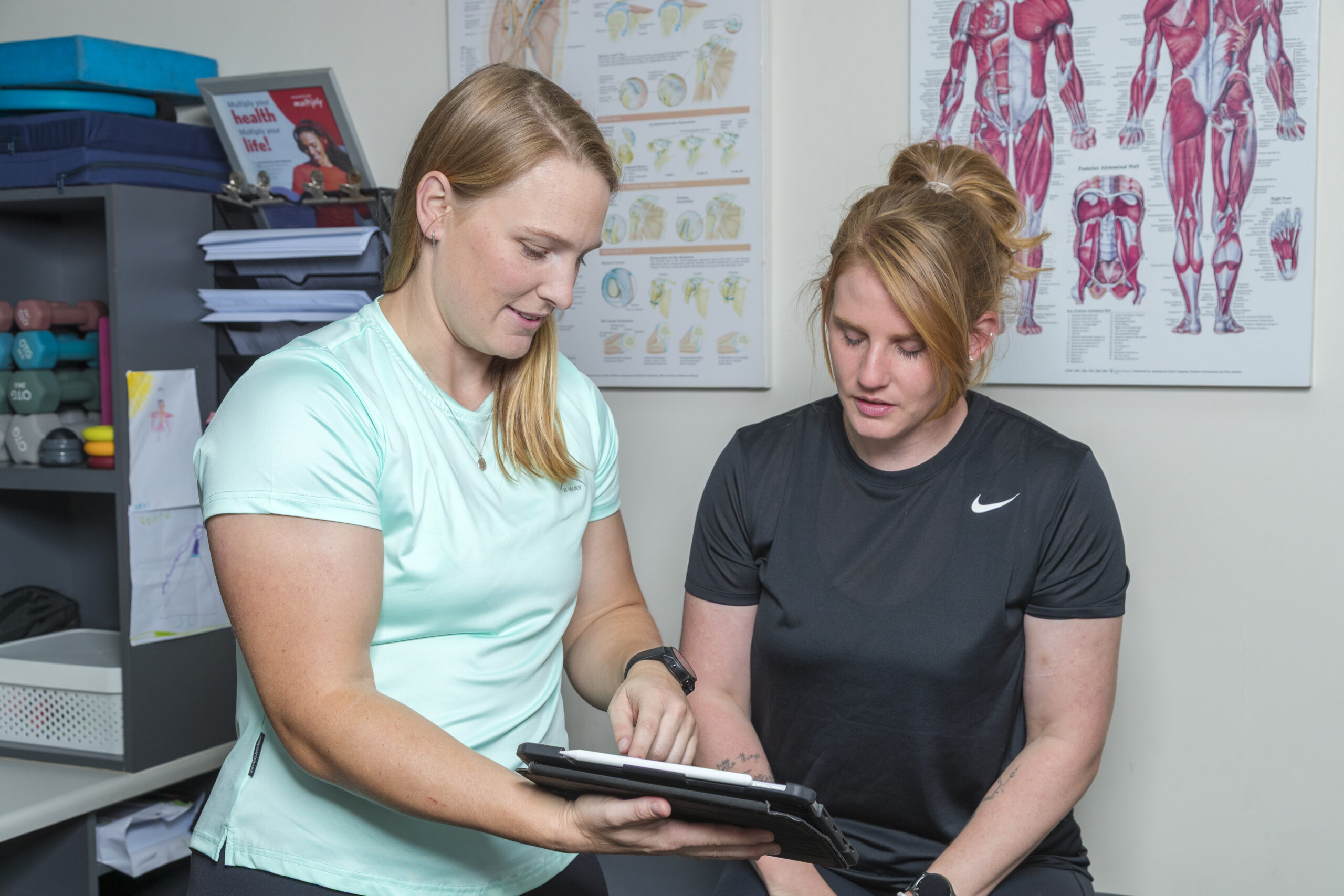 Biokinetics session at Stacy Nellemann Biokineticist & Associates
